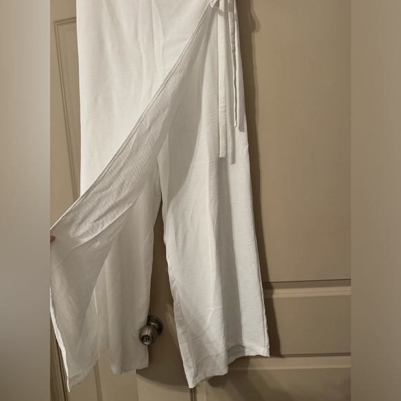 Zara white 2 piece pant set - Picture 4 of 8